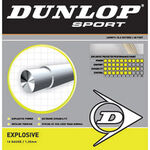 Cordages De Tennis Dunlop Explosive 12,2m silber